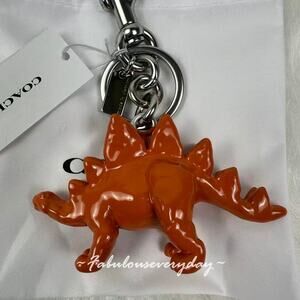 Coach | Accessories | Coach Stegosaurus Bag Charm With Keyring Key ...